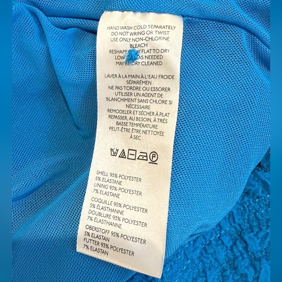 NWT By Anthropologie 2X Plus Textured Mini Shift Dress Blue - Picture 12 of 14